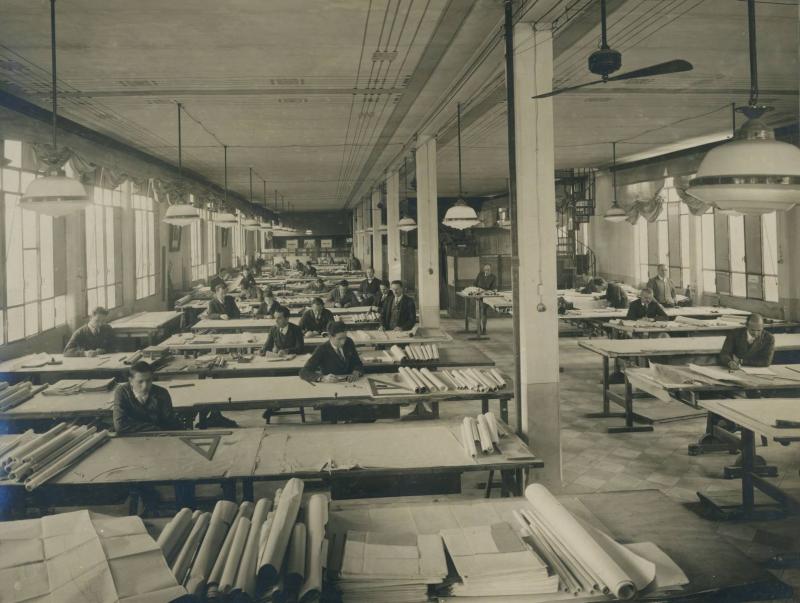 Fabbricato per direzione tecnica - Sala d'arte