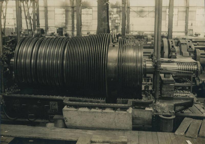 Rotore di turbina per CC. TT.