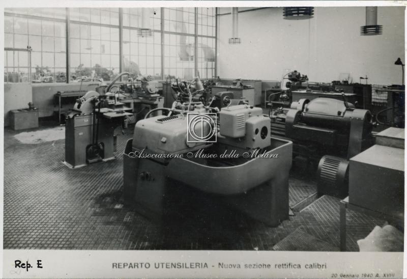 Rep E - Reparto utensileria - Nuova sezione rettifica calibri