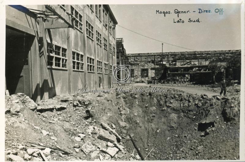 Magazzino Generale - Direzione Officine Lato Sud