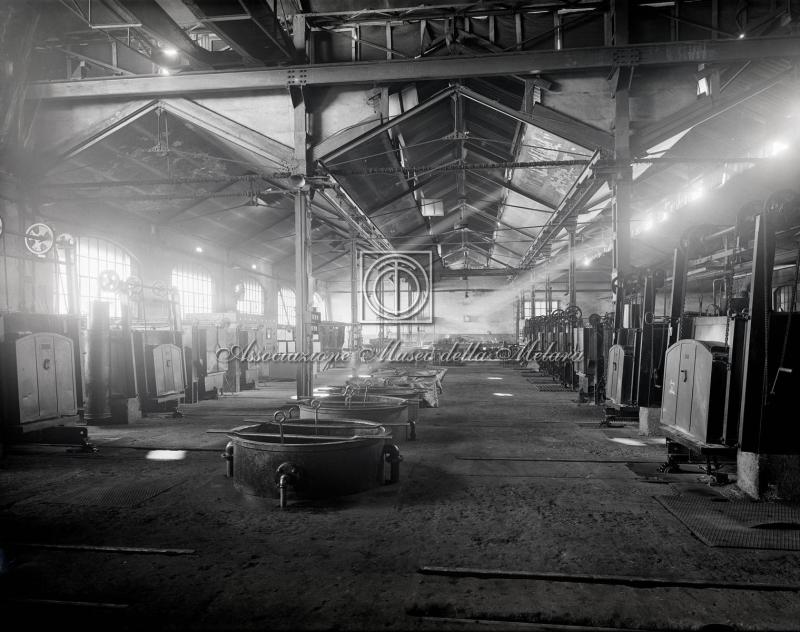 Vista del reparto trattamenti termici