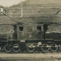 Locomotore elettrico gruppo  E 551 per le Ferrovie dello Stato Italiane