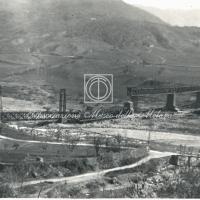 La VI e la VII travate calate in posizione orizzontale