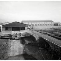 Velivolo Caproni. Esterno dello stabilimento